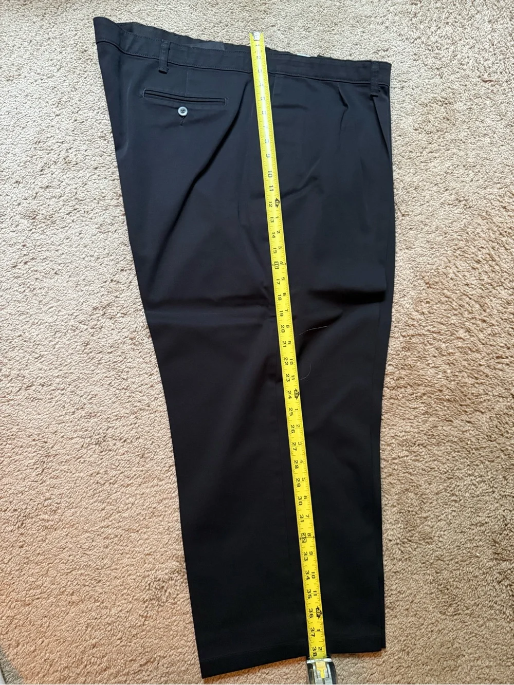 Lee Men's Black Dress Pants - Slim Straight